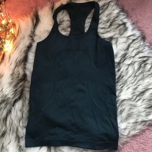 Lululemon 4  tank emerald